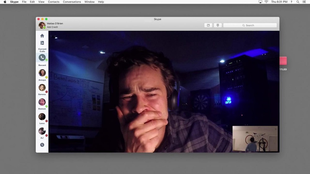 اندرو لیس در فیلم سینمایی «حذف: دارک وب» (Unfriended: Dark Web)